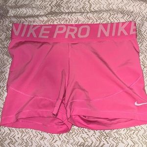 Pink Nike pros